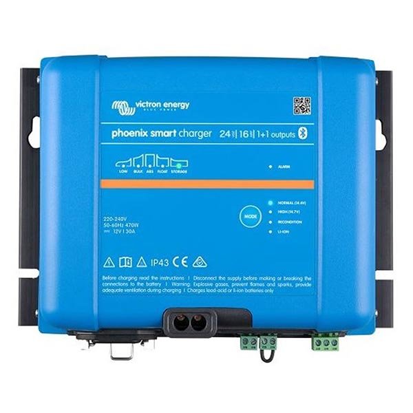 Smart IP43 Charger 24/16(1+1) 230V*If 0, order PSC241651095*