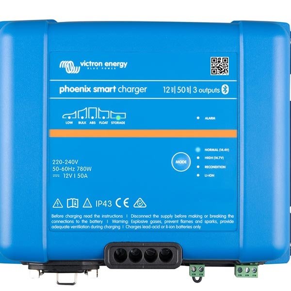 Smart IP43 Charger 12/50(3) 120-240V