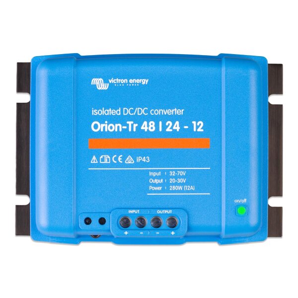 Orion-Tr 48/24-12A (280W) Isolated DC-DC converter