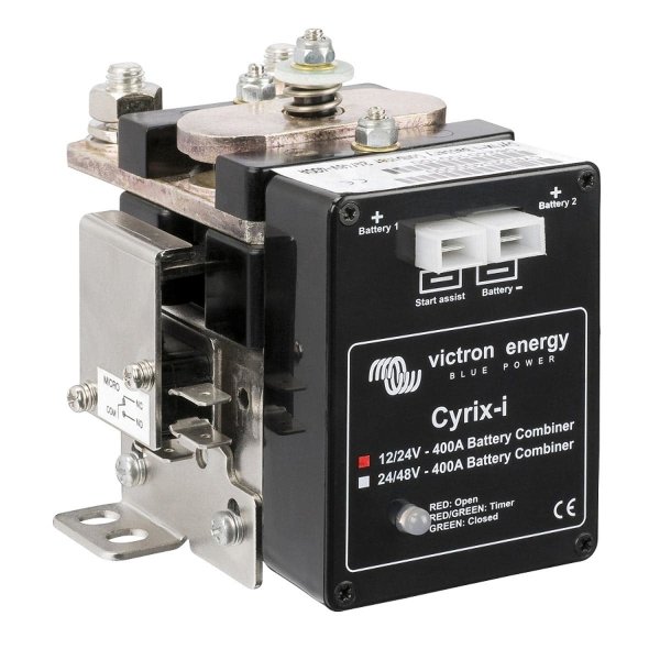 Cyrix-i 12/24V-400A intelligent battery combiner